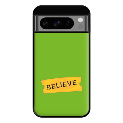 Believe - Polar Christmas Phone Case for Google Pixel 8 Pro