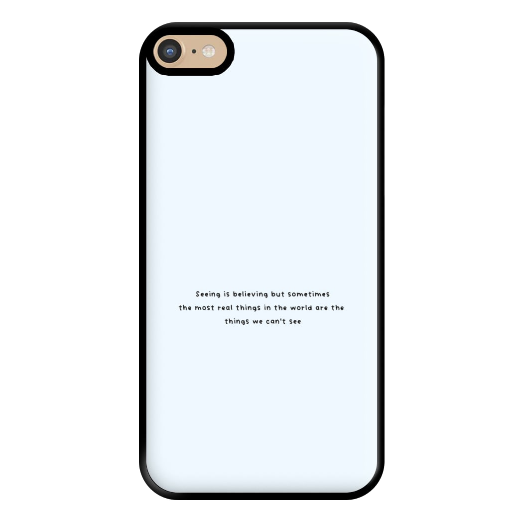 Seeing Is Believing - Polar Christmas Phone Case for iPhone 6 Plus / 7 Plus / 8 Plus