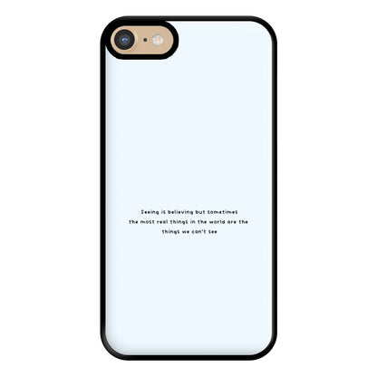 Seeing Is Believing - Polar Christmas Phone Case for iPhone 6 / 7 / 8 / SE