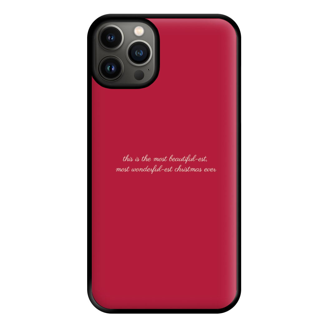 Most Beutiful-est - Polar Christmas Phone Case for iPhone 13