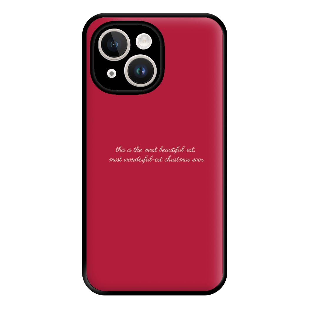 Most Beutiful-est - Polar Christmas Phone Case for iPhone 14 Plus