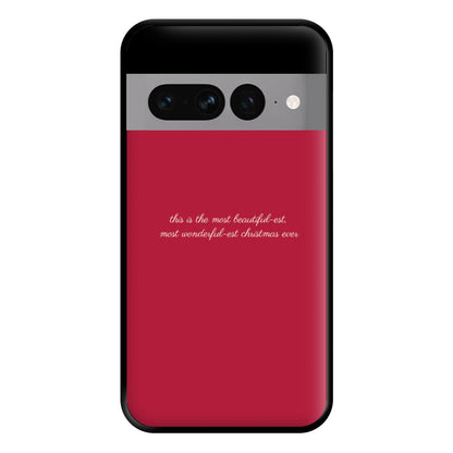 Most Beutiful-est - Polar Christmas Phone Case for Google Pixel 7 Pro