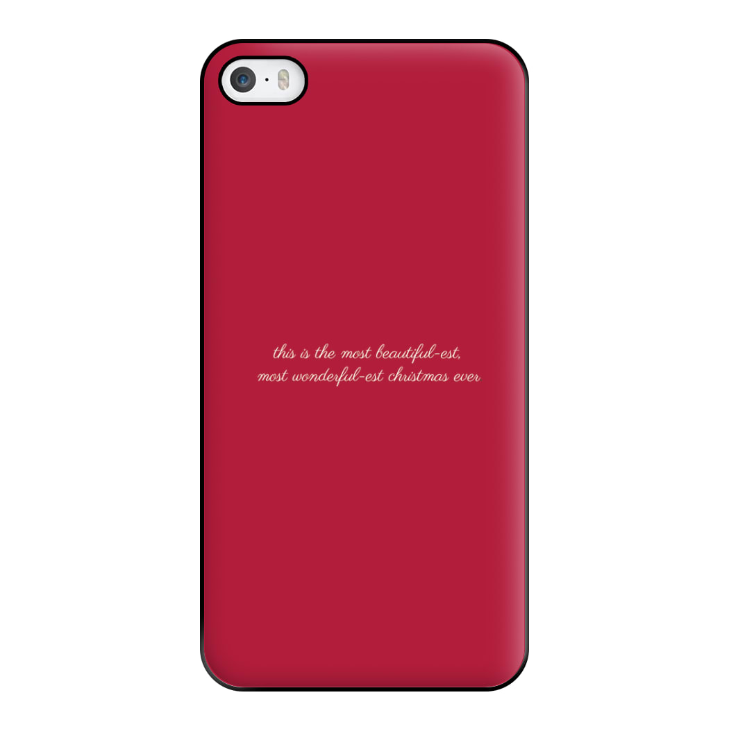 Most Beutiful-est - Polar Christmas Phone Case for iPhone 5 / 5s / SE 2016