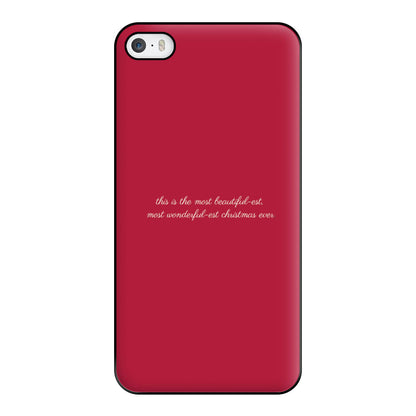 Most Beutiful-est - Polar Christmas Phone Case for iPhone 5 / 5s / SE 2016