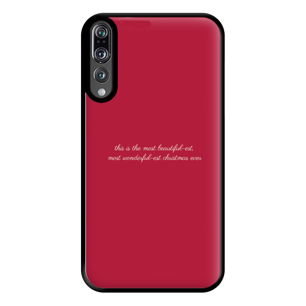 Most Beutiful-est - Polar Christmas Phone Case for Huawei P20 Pro