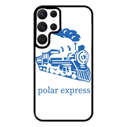 The Train - Polar Christmas Phone Case for Galaxy S22 Ultra