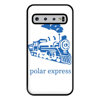 The Train - Polar Christmas Phone Case for Galaxy S10 Plus