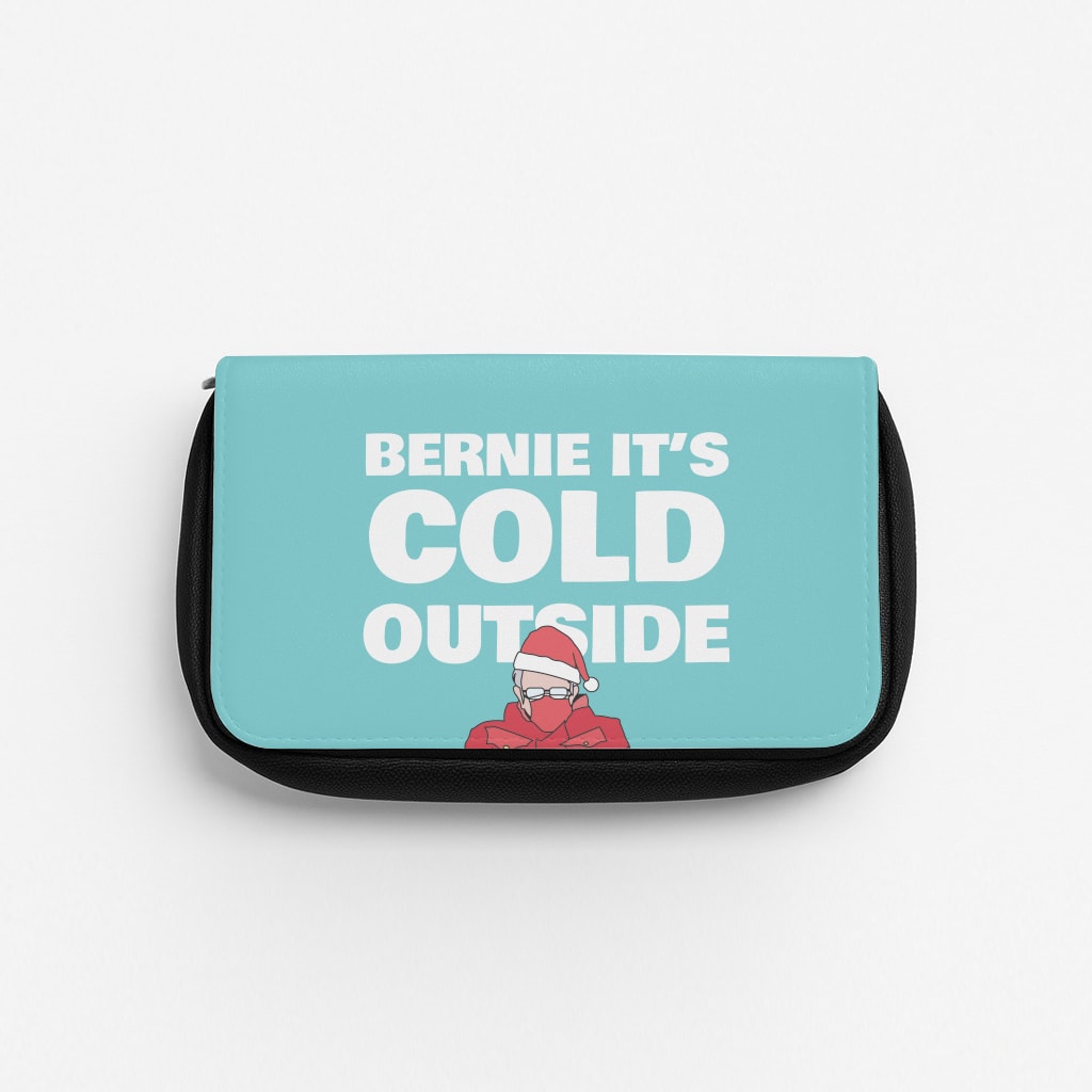 Bernie It's Cold Outside Pencil Case