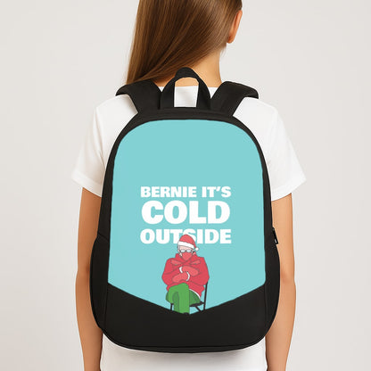 Bernie It's Cold Outside Large School Bag