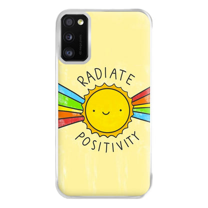 Radiate Positivity Sunshine - Positivity Phone Case for Galaxy A41