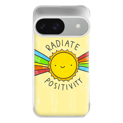 Radiate Positivity Sunshine - Positivity Phone Case for Google Pixel 9 / 9 Pro