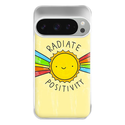 Radiate Positivity Sunshine - Positivity Phone Case for Google Pixel 9 Pro XL