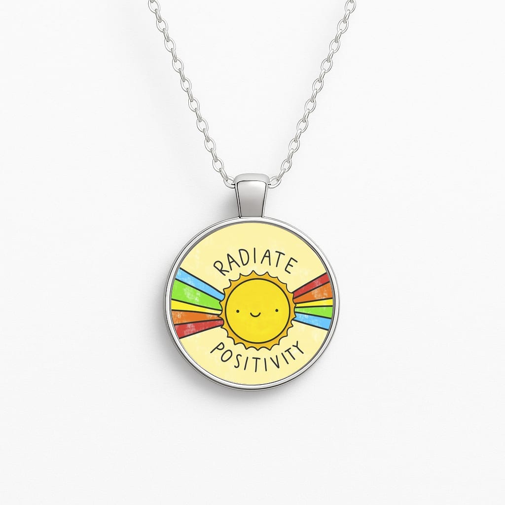 Radiate Positivity Sunshine - Positivity Necklace