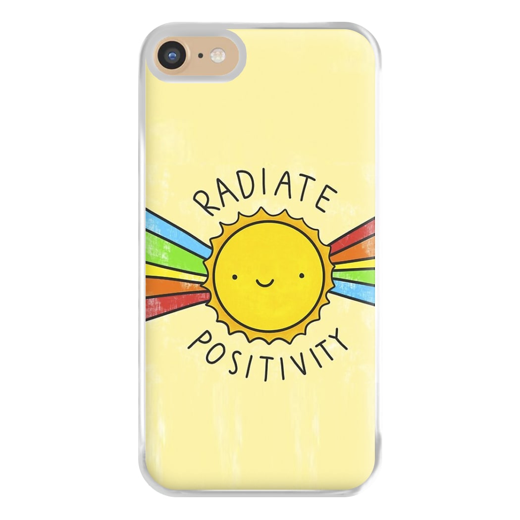 Radiate Positivity Sunshine - Positivity Phone Case for iPhone 6 / 7 / 8 / SE