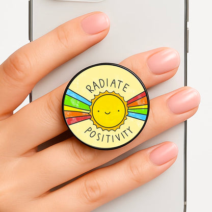 Radiate Positivity Sunshine - Positivity Phone Grip