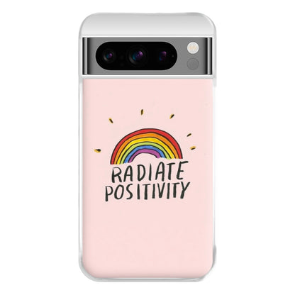 Radiate Positivity Rainbow - Positivity Phone Case for Google Pixel 8 Pro