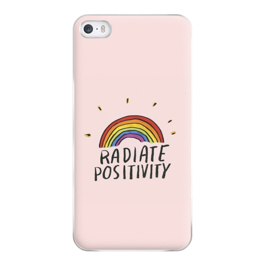 Radiate Positivity Rainbow - Positivity Phone Case for iPhone 5 / 5s / SE 2016