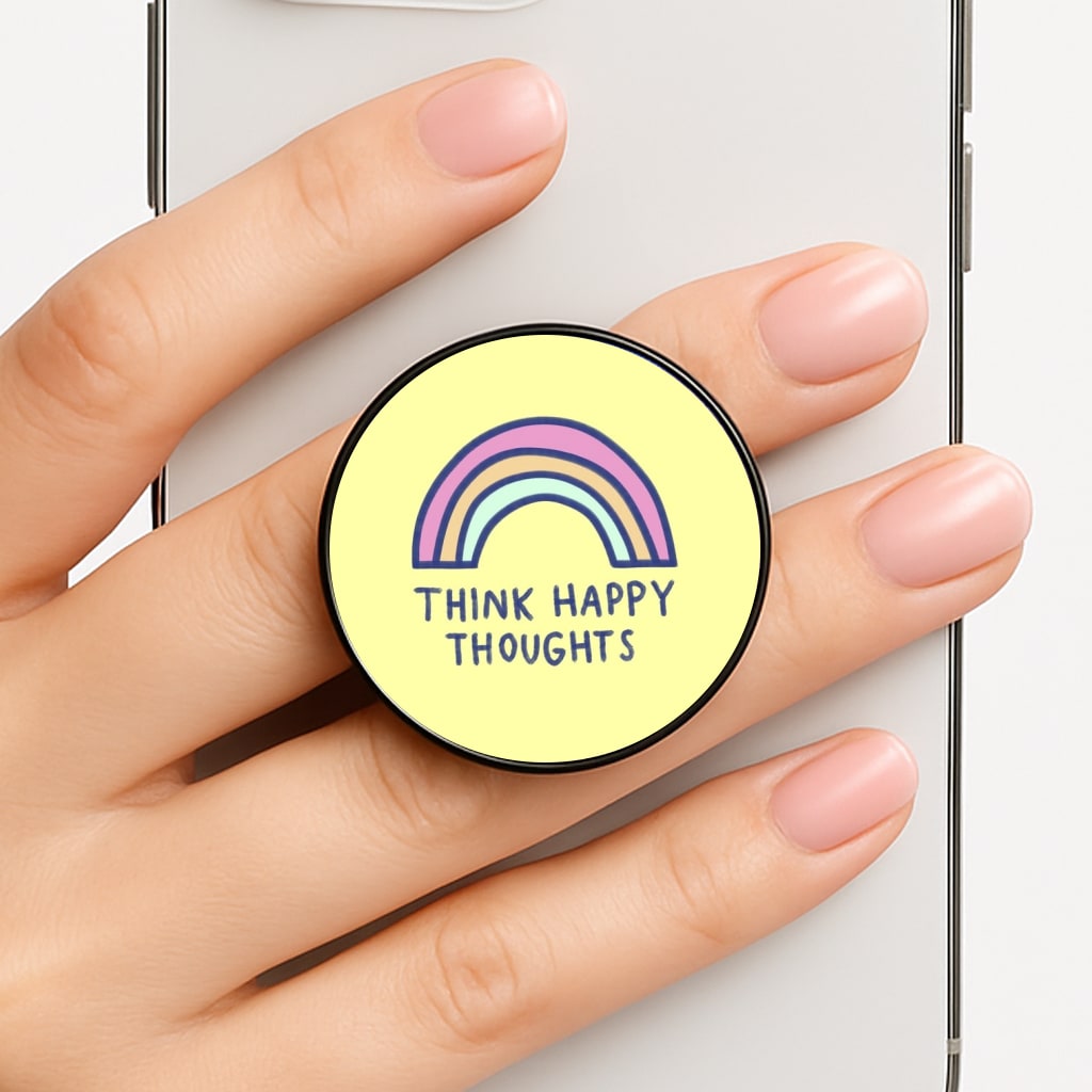 Think Happy Thoughts - Positivity FunGrip