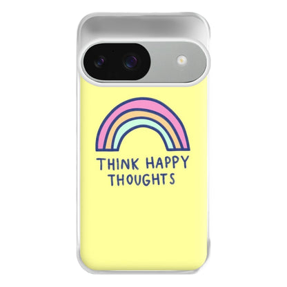 Think Happy Thoughts - Positivity Phone Case for Google Pixel 9 / 9 Pro