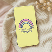Think Happy Thoughts - Positivity Flip / Wallet Phone Case 5