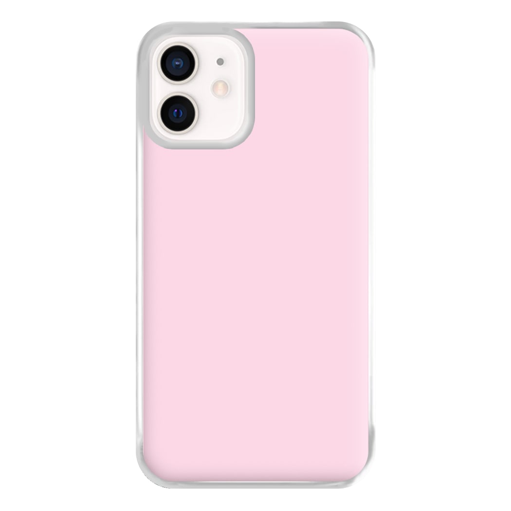 Back To Casics - Pretty Pastels - Plain Pink Phone Case for iPhone 12 Mini