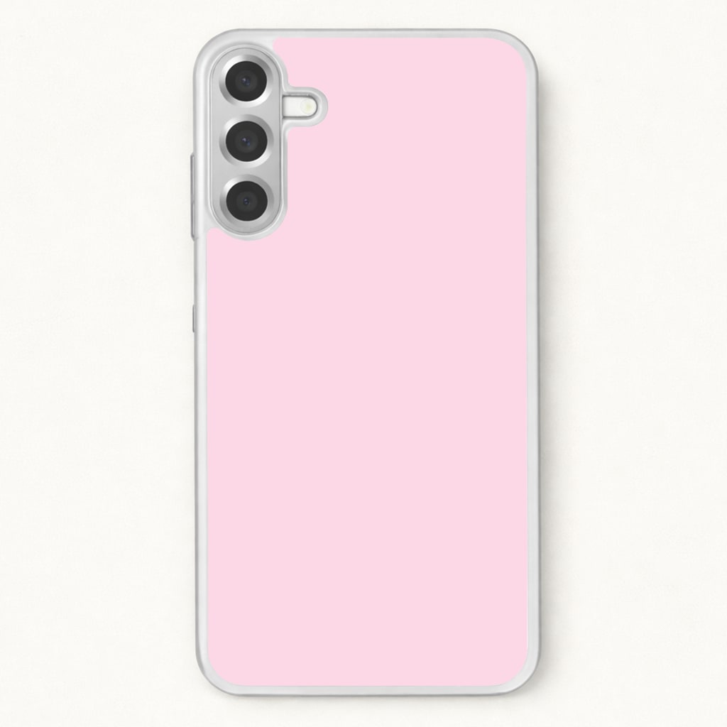 Back To Casics - Pretty Pastels - Plain Pink Phone Case for Galaxy A17