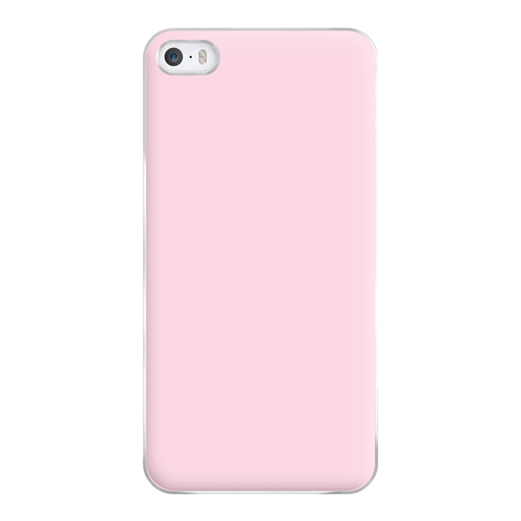 Back To Casics - Pretty Pastels - Plain Pink Phone Case for iPhone 5 / 5s / SE 2016