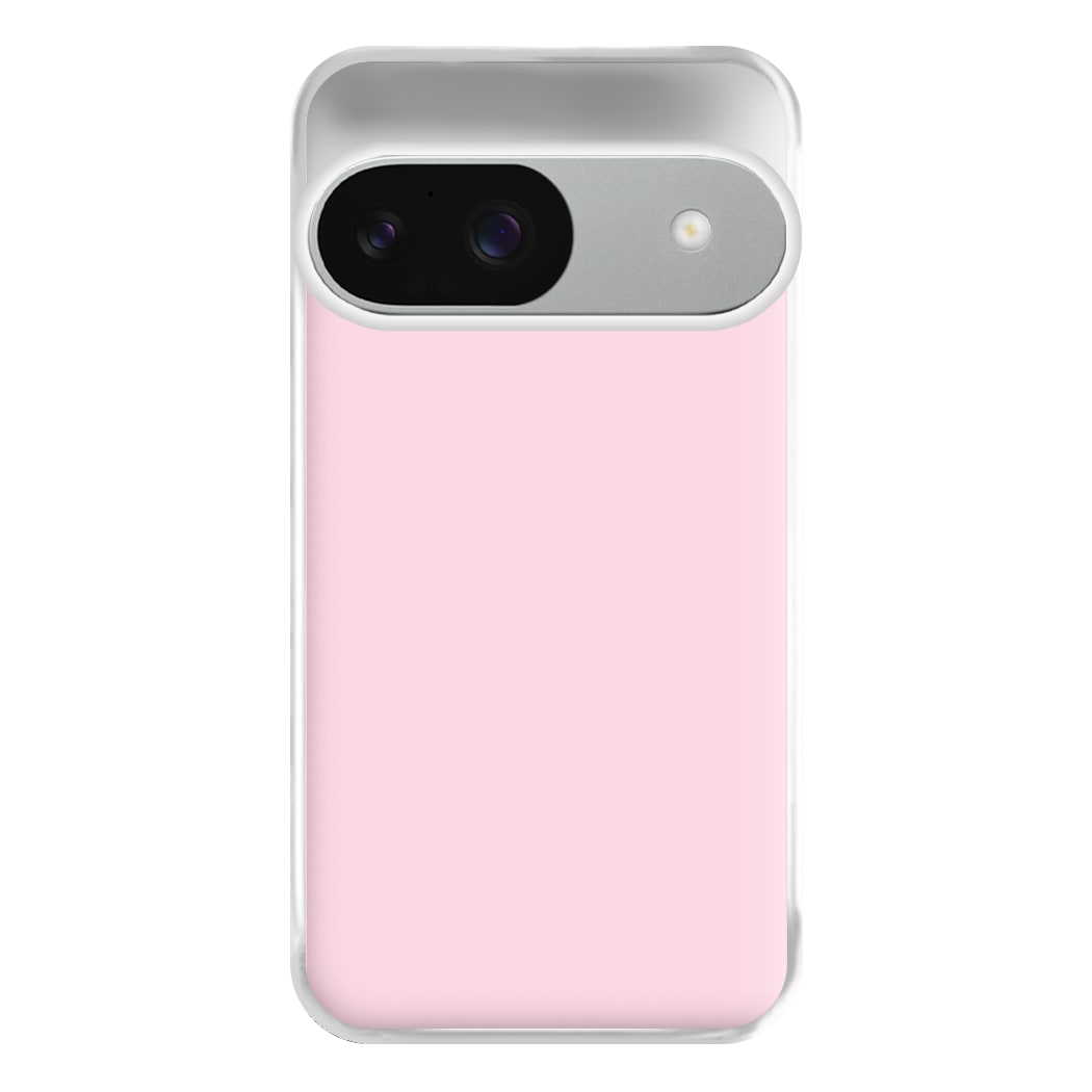 Back To Casics - Pretty Pastels - Plain Pink Phone Case for Google Pixel 9 / 9 Pro