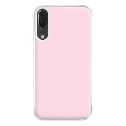 Back To Casics - Pretty Pastels - Plain Pink Phone Case for Huawei P20