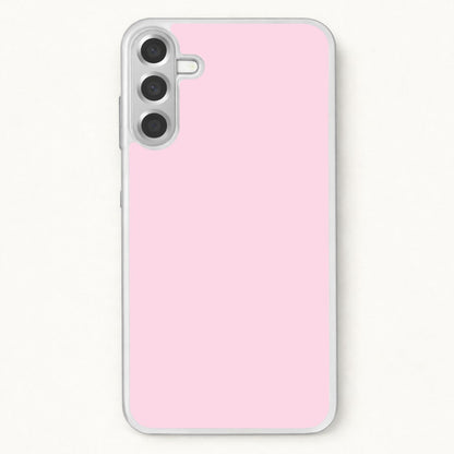 Back To Casics - Pretty Pastels - Plain Pink Phone Case for Galaxy A57