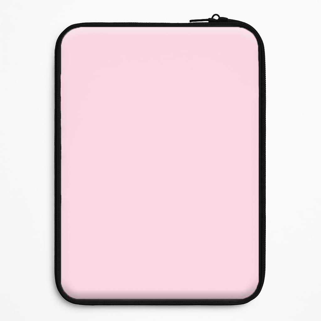 Back To Casics - Pretty Pastels - Plain Pink Laptop Sleeve