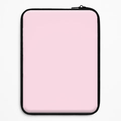 Back To Casics - Pretty Pastels - Plain Pink Laptop Sleeve