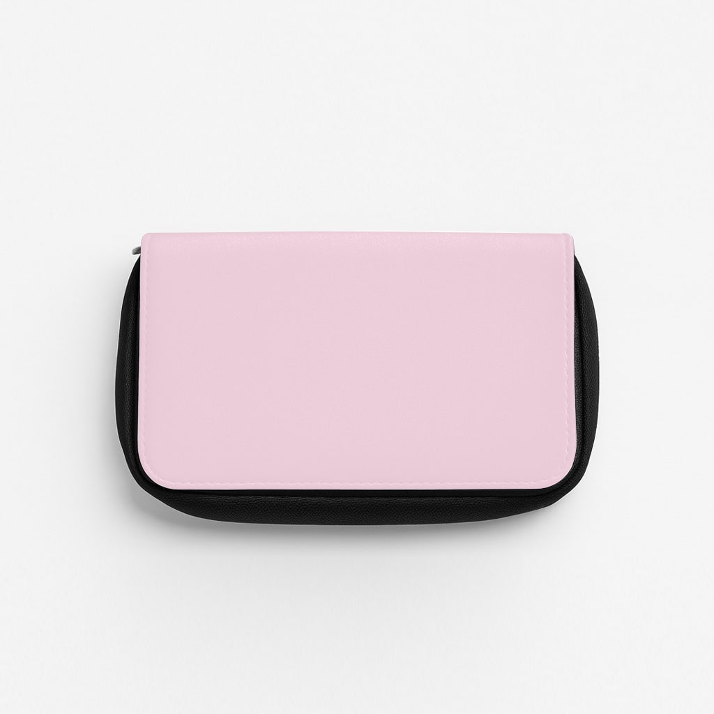 Back To Casics - Pretty Pastels - Plain Pink Pencil Case