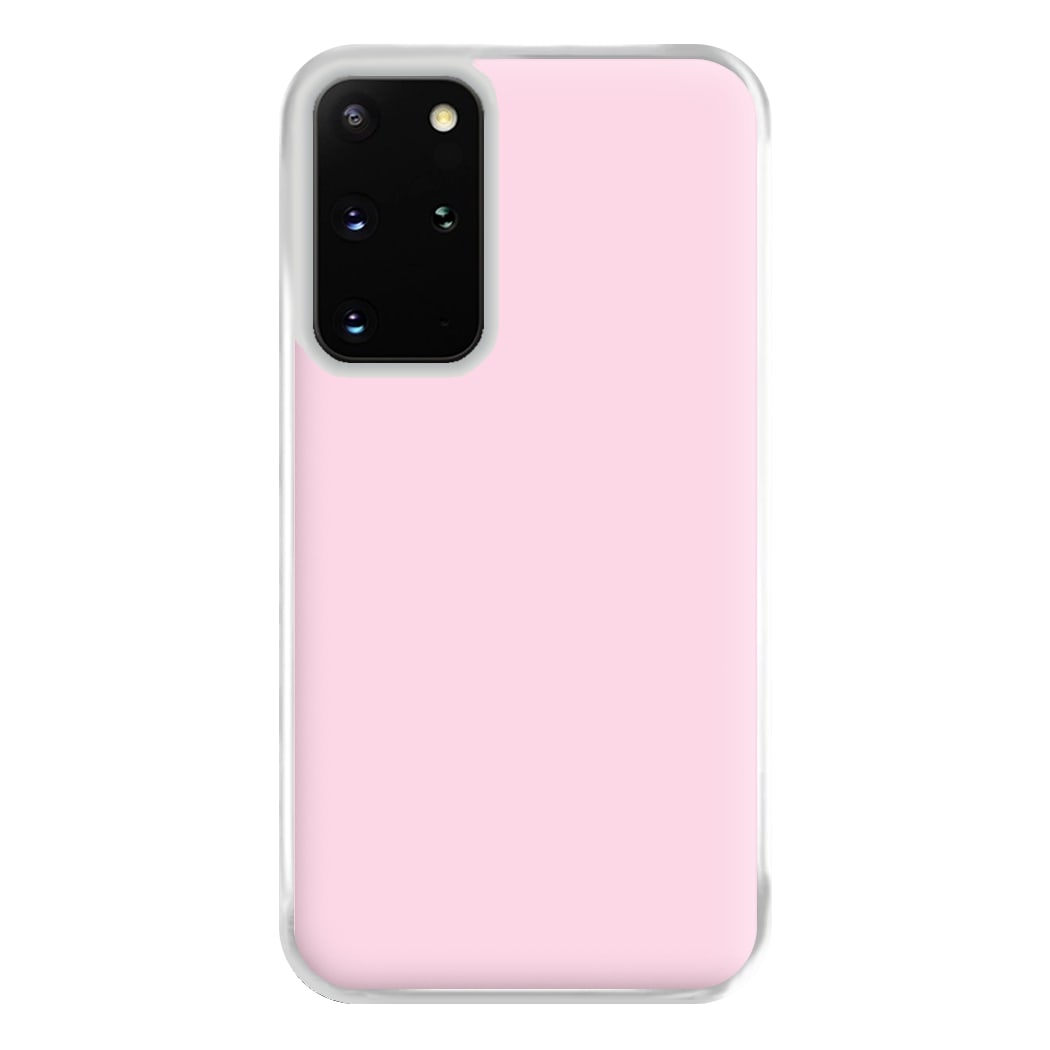 Back To Casics - Pretty Pastels - Plain Pink Phone Case for Galaxy S20 Plus