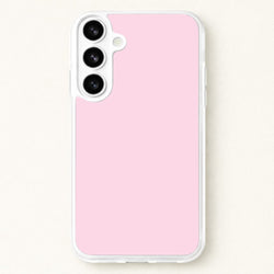 Back To Casics - Pretty Pastels - Plain Pink Phone Case for Galaxy S26 Plus