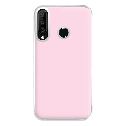 Back To Casics - Pretty Pastels - Plain Pink Phone Case for Huawei P30 Lite