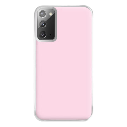 Back To Casics - Pretty Pastels - Plain Pink Phone Case for Galaxy Note 20 Ultra