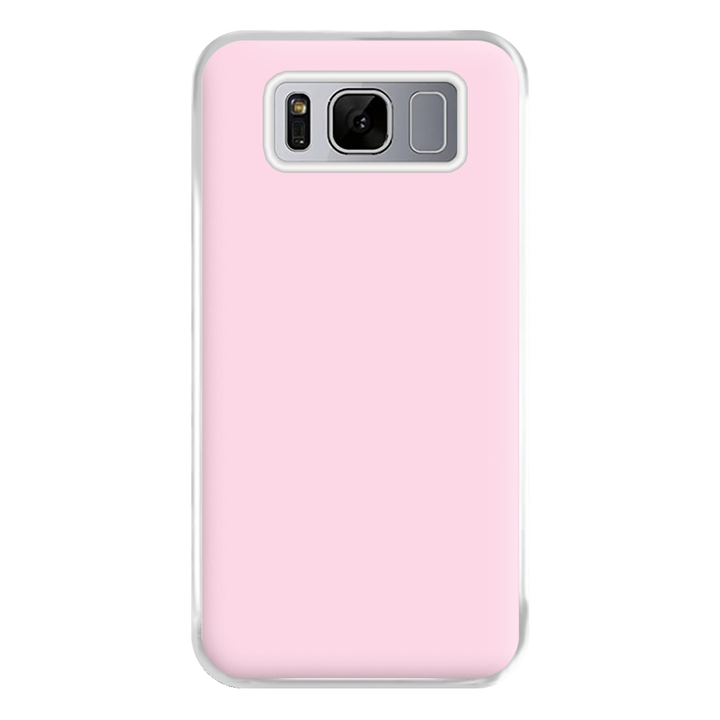 Back To Casics - Pretty Pastels - Plain Pink Phone Case for Galaxy S8 Plus