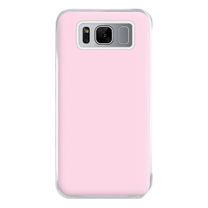 Back To Casics - Pretty Pastels - Plain Pink Phone Case for Galaxy S8 Plus