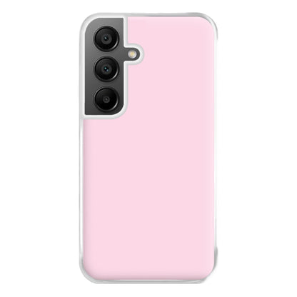 Back To Casics - Pretty Pastels - Plain Pink Phone Case for Galaxy A55