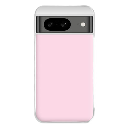 Back To Casics - Pretty Pastels - Plain Pink Phone Case for Google Pixel 8