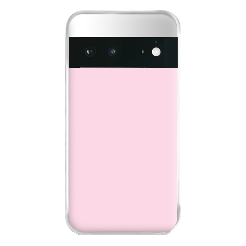 Back To Casics - Pretty Pastels - Plain Pink Phone Case for Google Pixel 6a