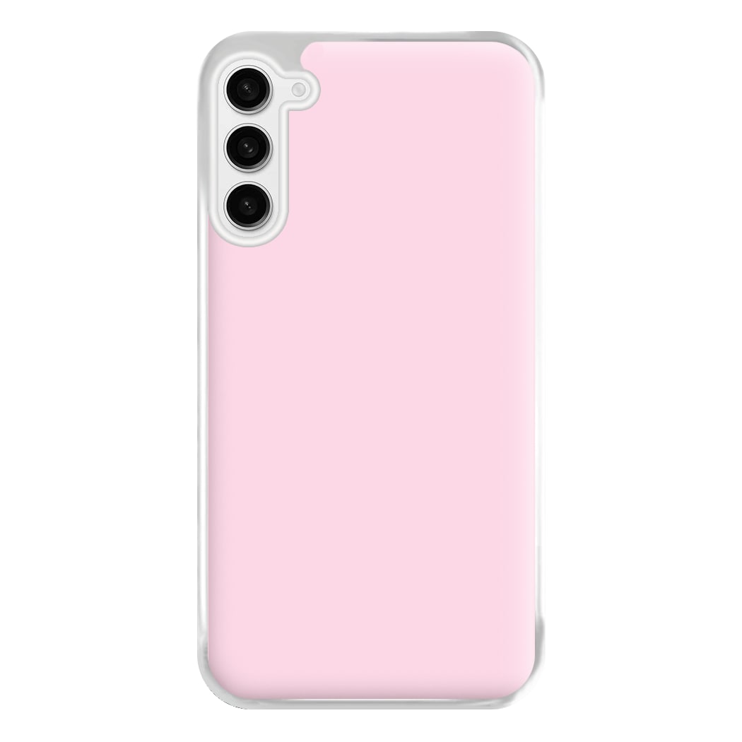 Back To Casics - Pretty Pastels - Plain Pink Phone Case for Galaxy S23FE