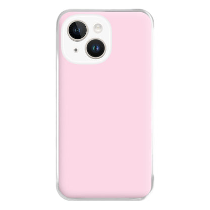 Back To Casics - Pretty Pastels - Plain Pink Phone Case for iPhone 14 Plus