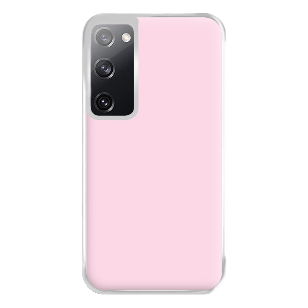 Back To Casics - Pretty Pastels - Plain Pink Phone Case for Galaxy S20