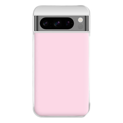 Back To Casics - Pretty Pastels - Plain Pink Phone Case for Google Pixel 8 Pro