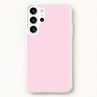 Back To Casics - Pretty Pastels - Plain Pink Phone Case for Galaxy S26 Ultra