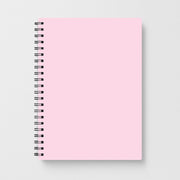 Back To Casics - Pretty Pastels - Plain Pink Notebook 1