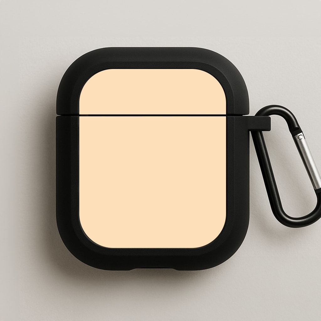 Back To Casics - Pretty Pastels - Plain Orange AirPods Case