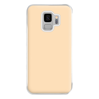 Back To Casics - Pretty Pastels - Plain Orange Phone Case for Galaxy S9 Plus